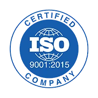 certified ISO 9001:2015 Company