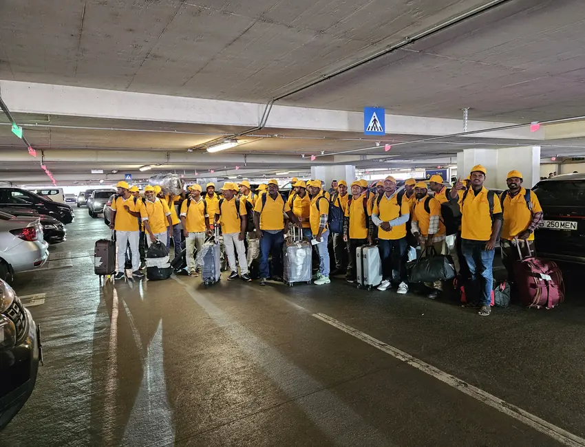 Candidates travelling to Webuild Romania